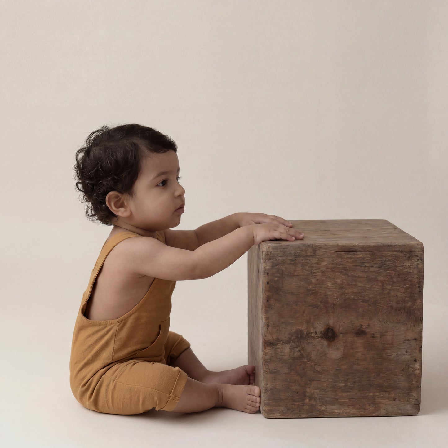 Pocket Dungaree - Clay