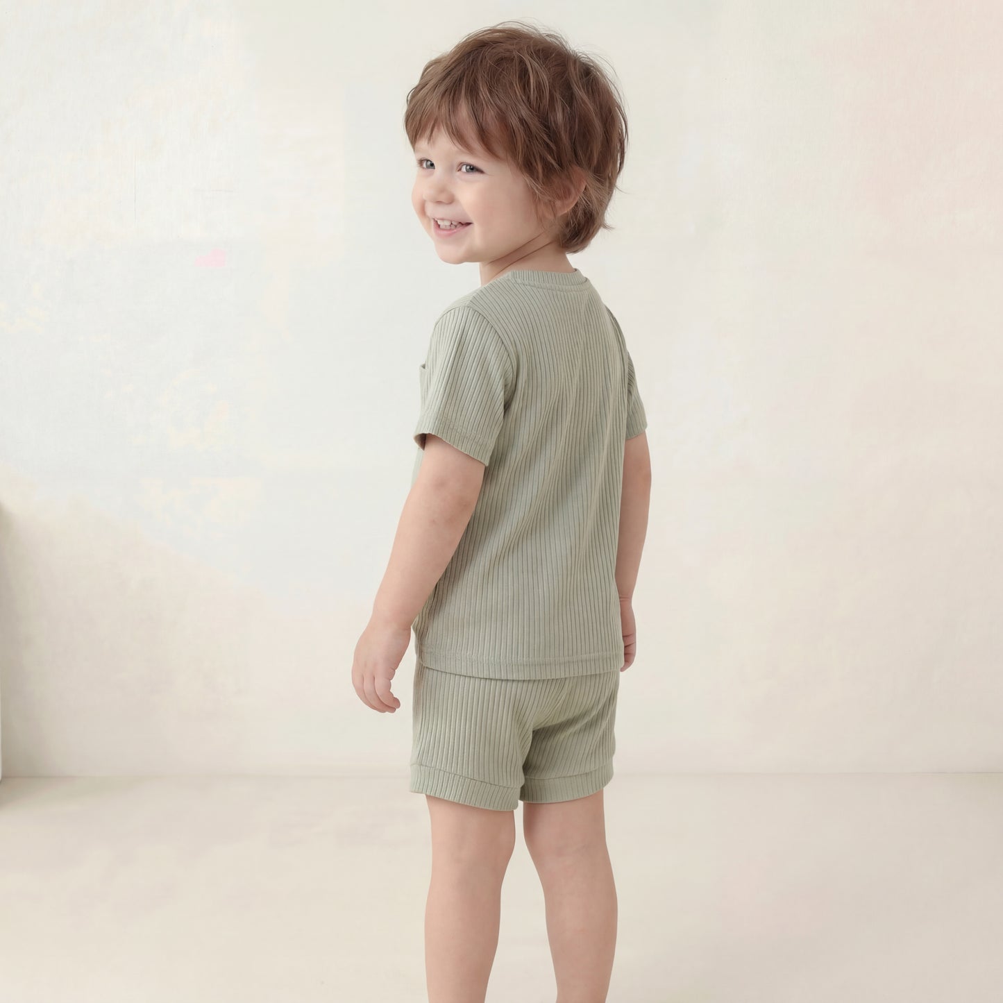 Short Sleeve Sleep Set - Mist