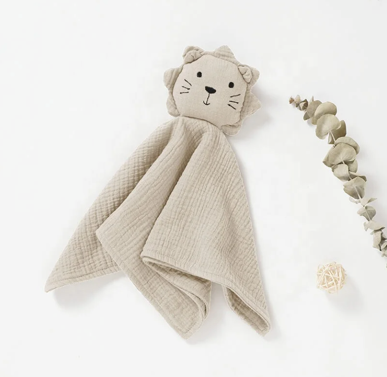 Safety Cuddle Organic Cotton Muslin Toy
