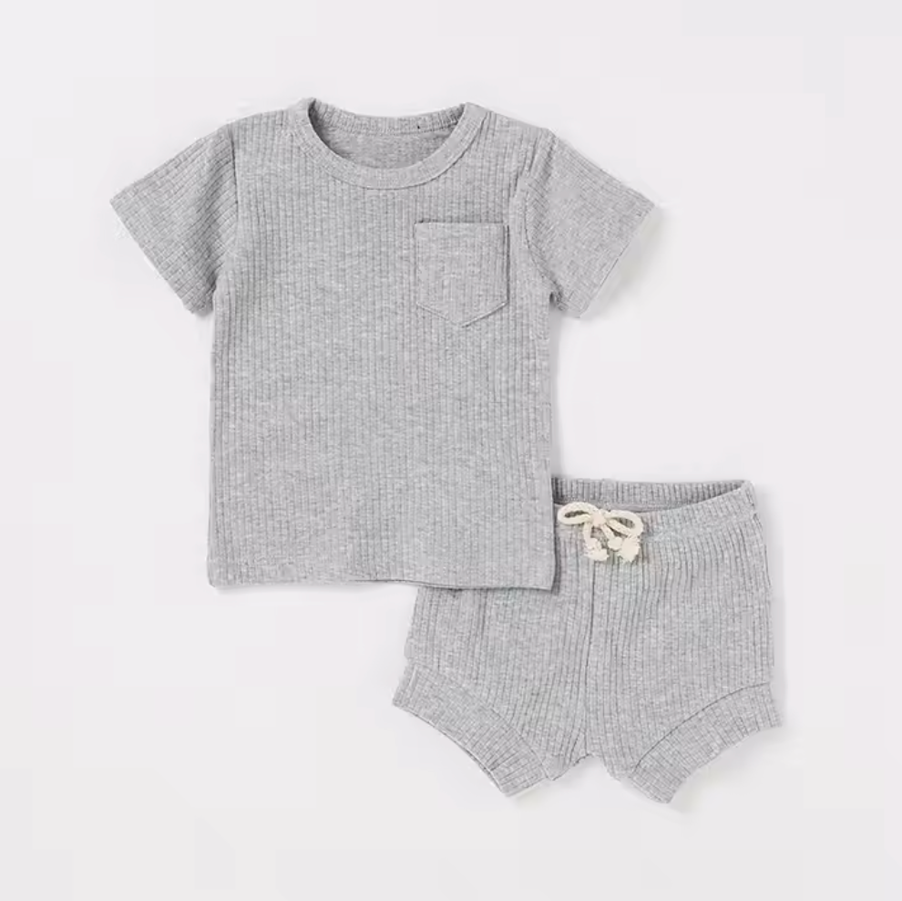 Short Sleeve Organic Pajama Set