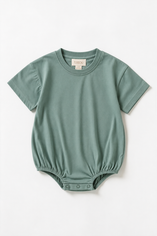 Snap Romper - Glace