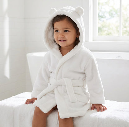 Bear Hooded Robe
