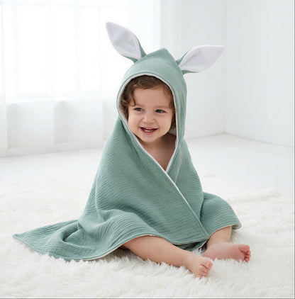 Bunny Hooded Towel - Glace