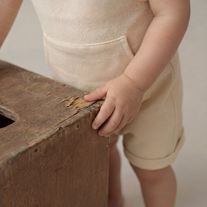 Pocket Dungaree - Oat