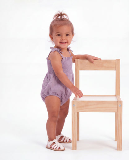 Muslin Bubble Romper - Drew