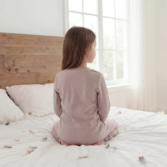 Long Sleeve Sleep Set - Dew