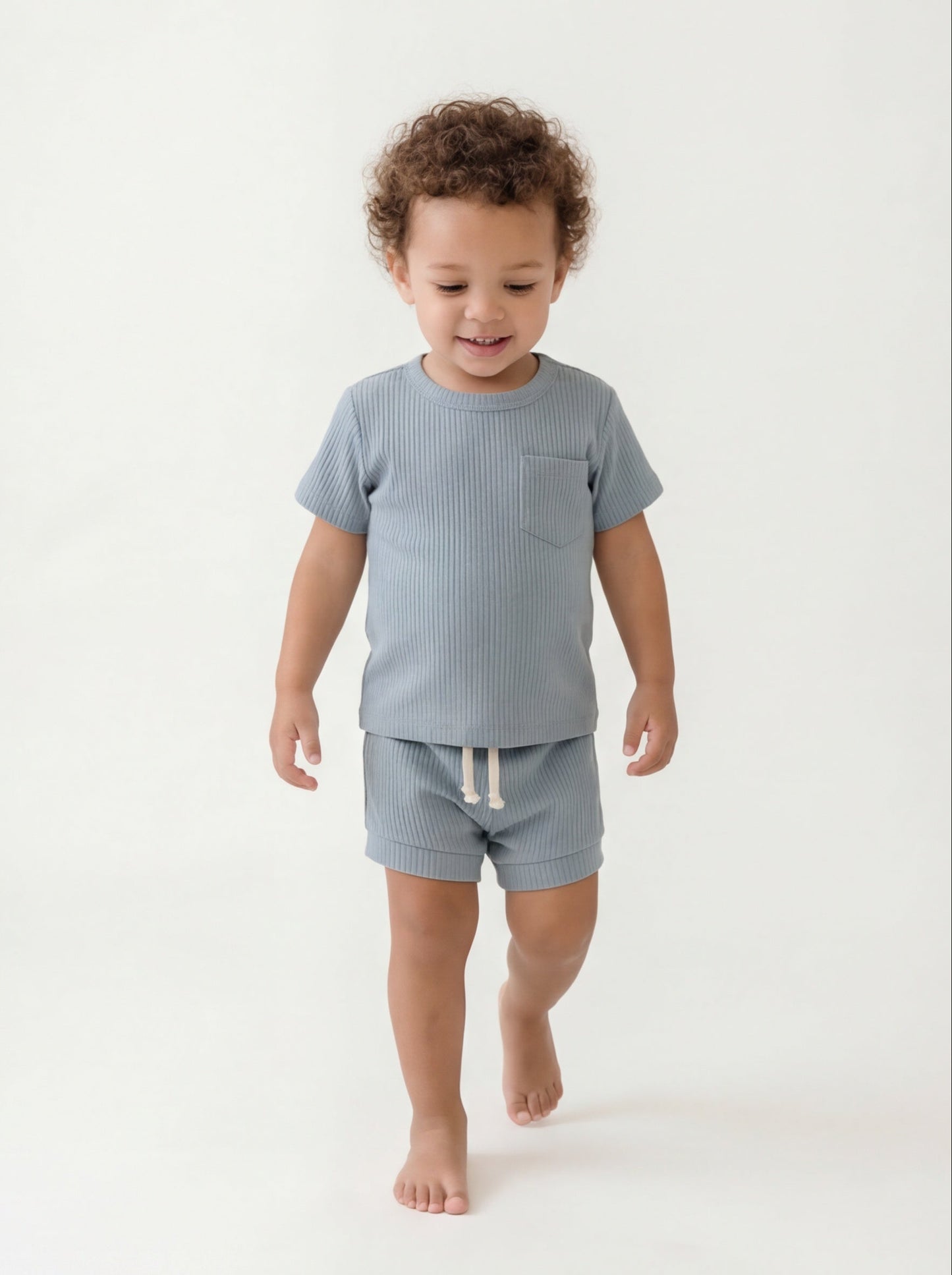 Short Sleeve Sleep Set - Dusk
