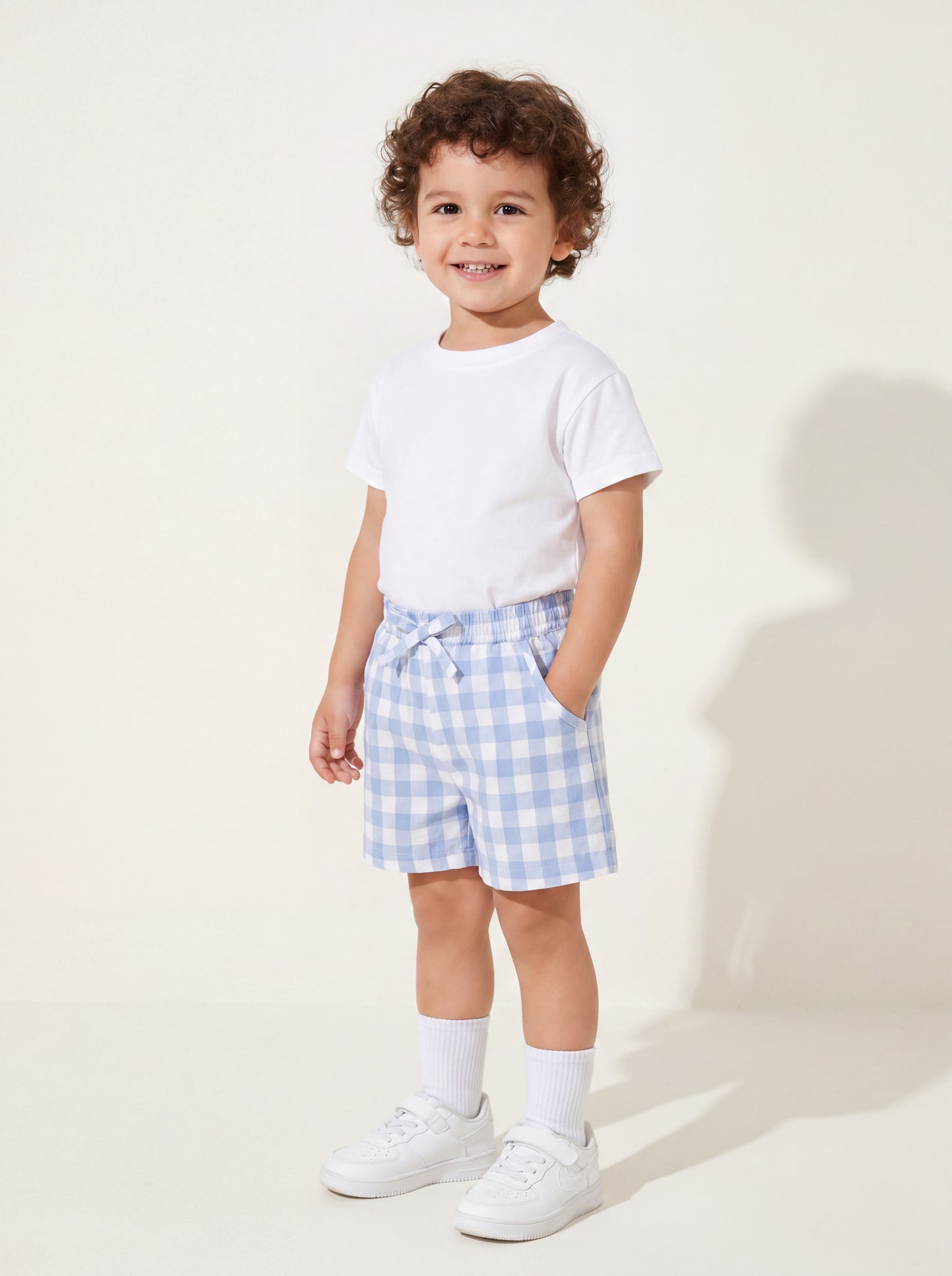 Gingham Set - Blue