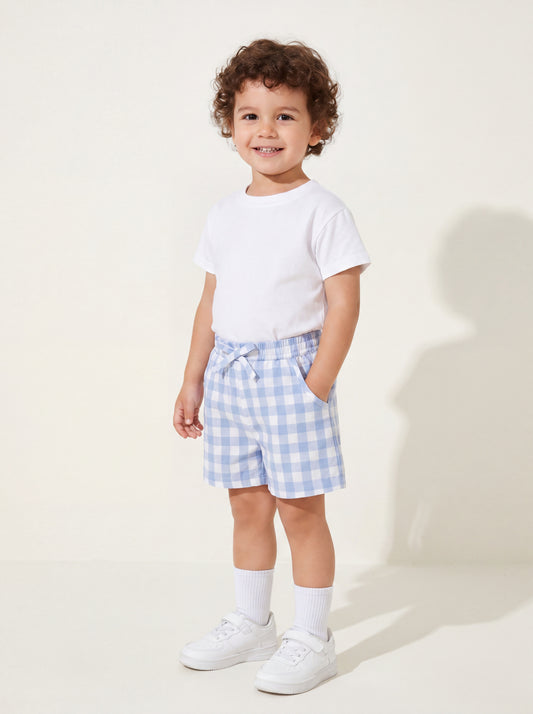 Gingham Set - Blue