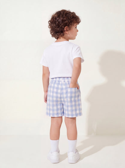 Gingham Set - Blue