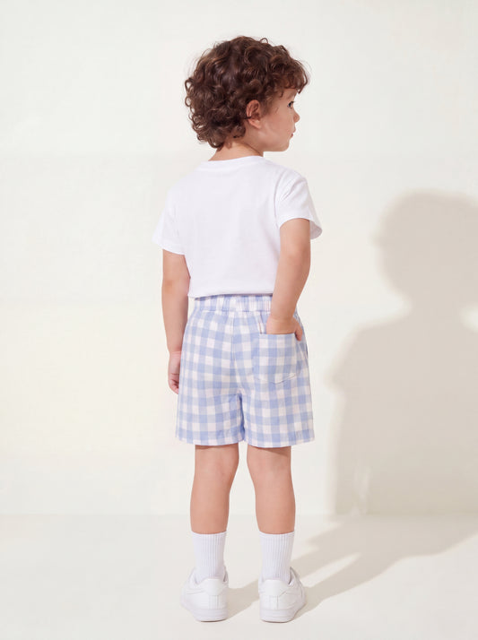 Gingham Set - Blue