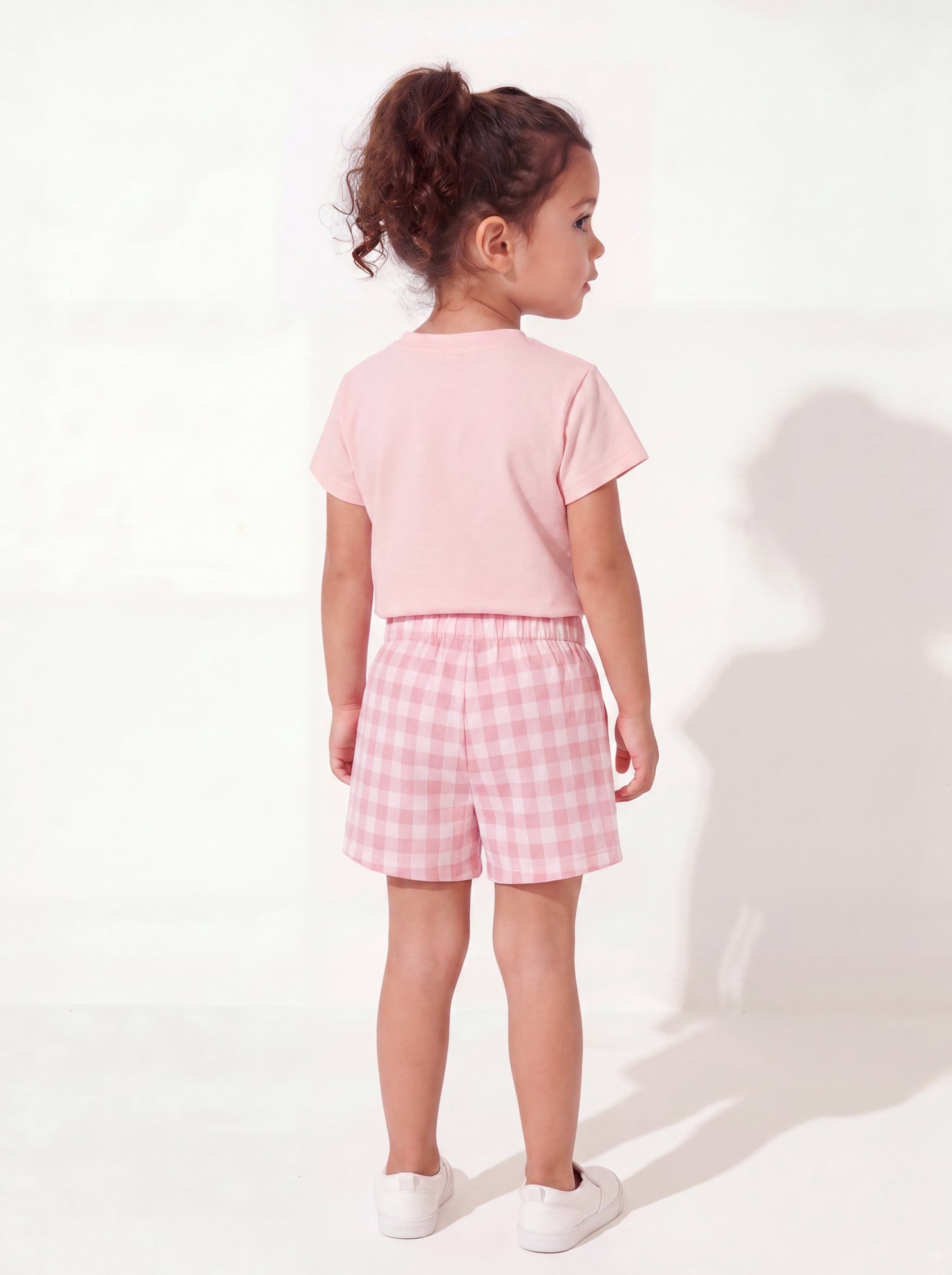 Gingham Set - Petal