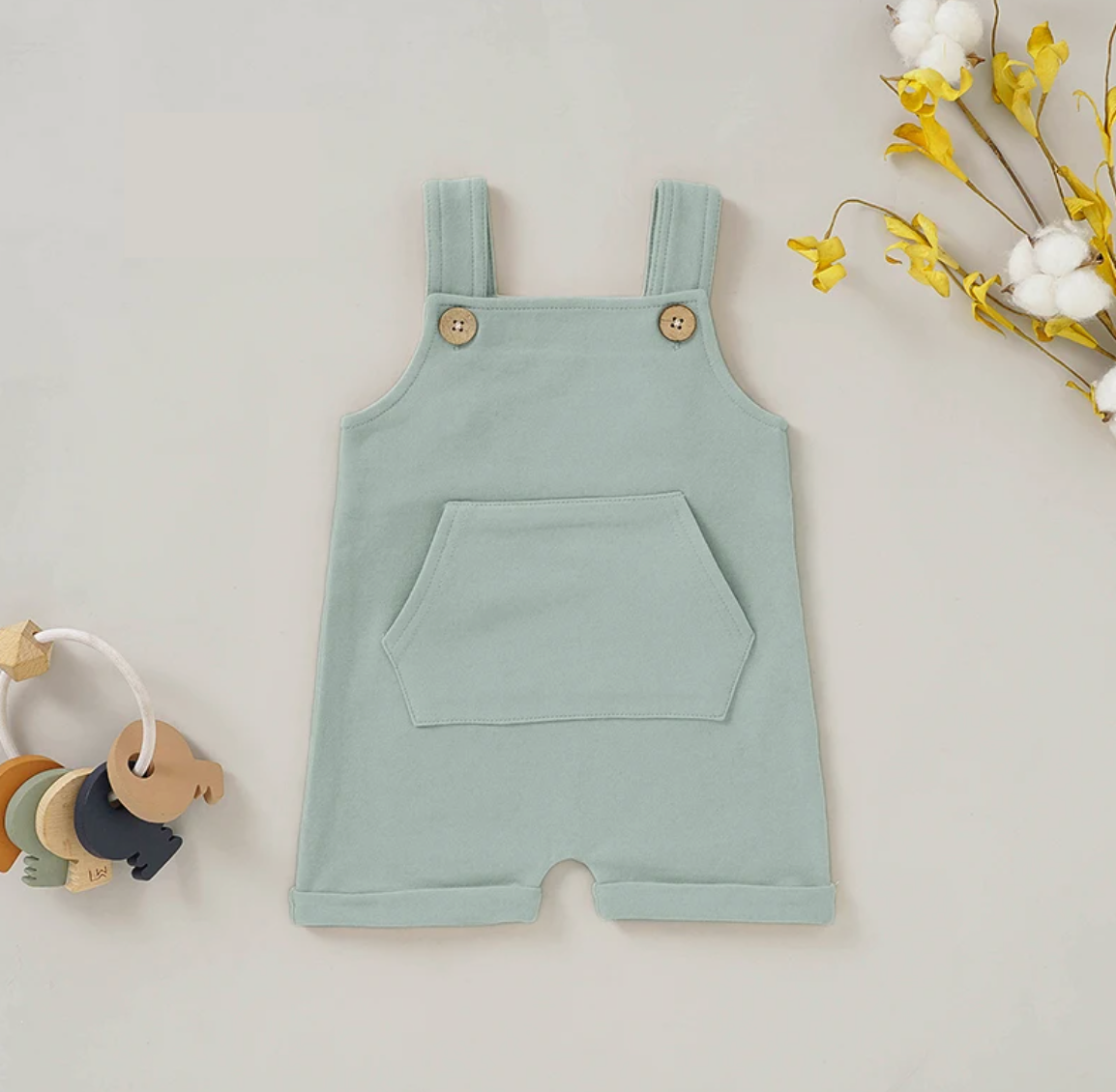 Sleeveless Organic Overall