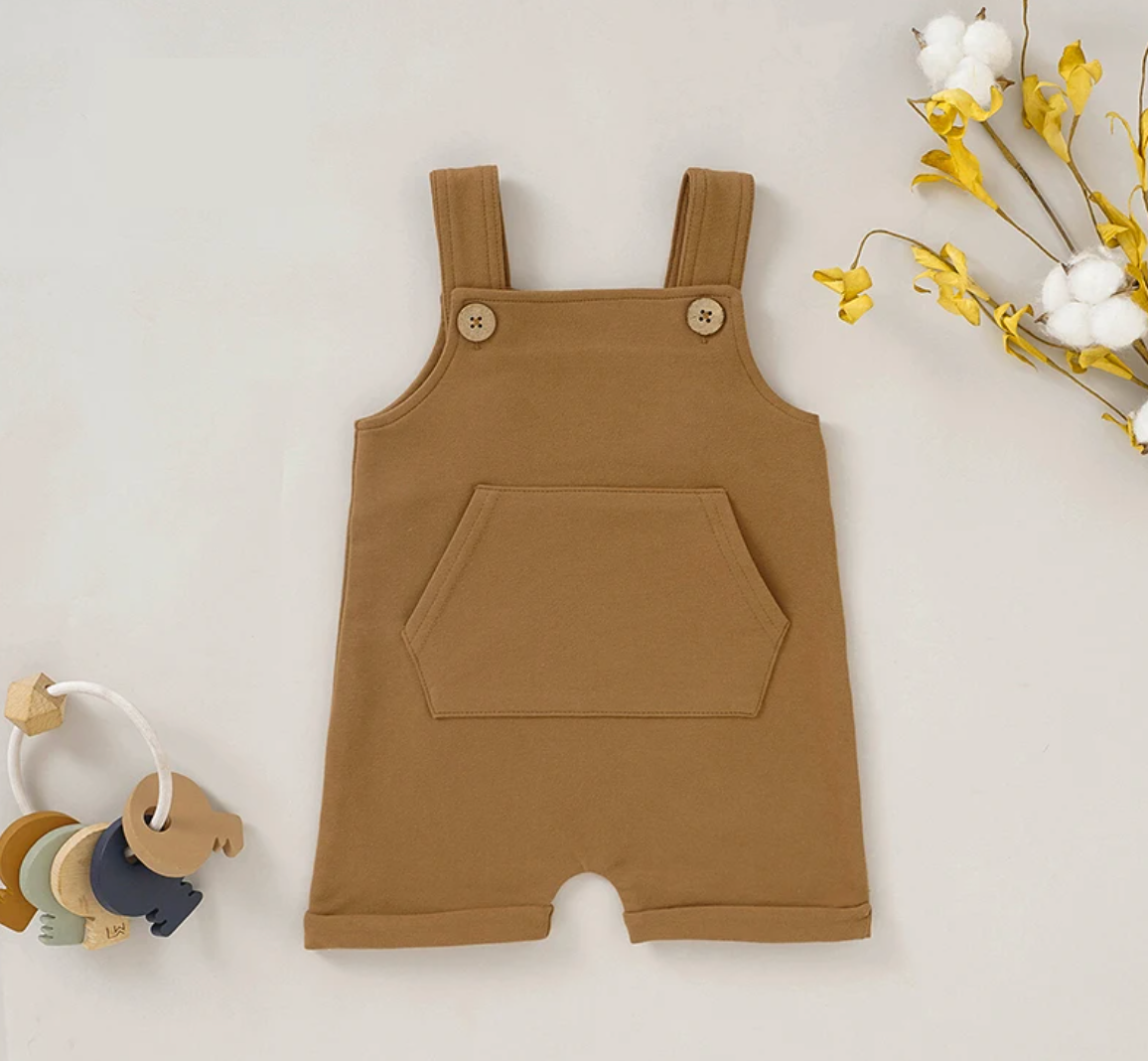 Sleeveless Organic Overall