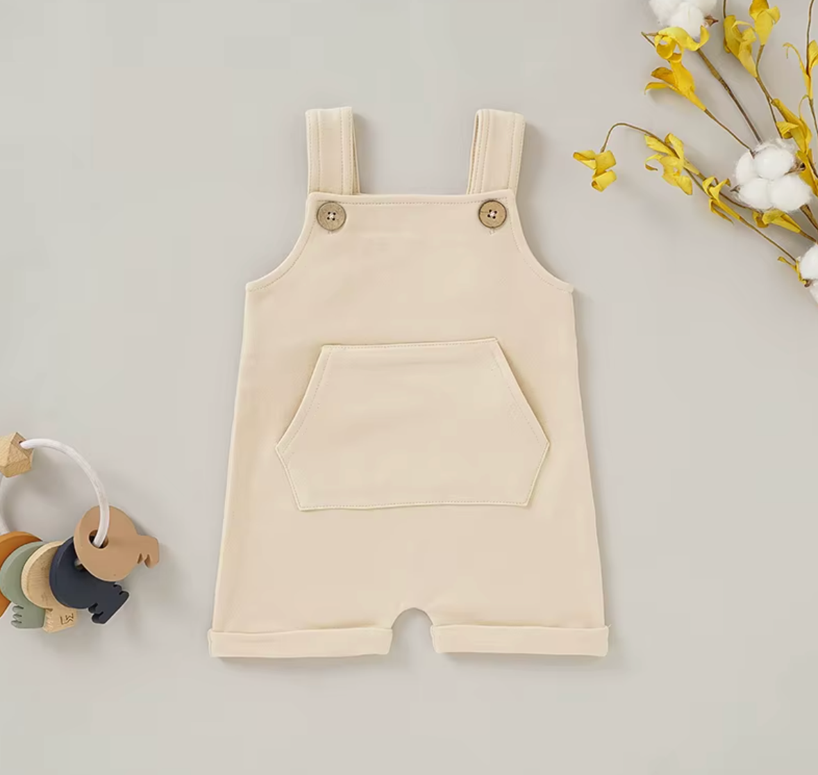 Sleeveless Organic Overall