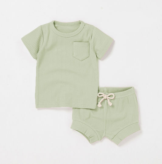 Short Sleeve Organic Pajama Set