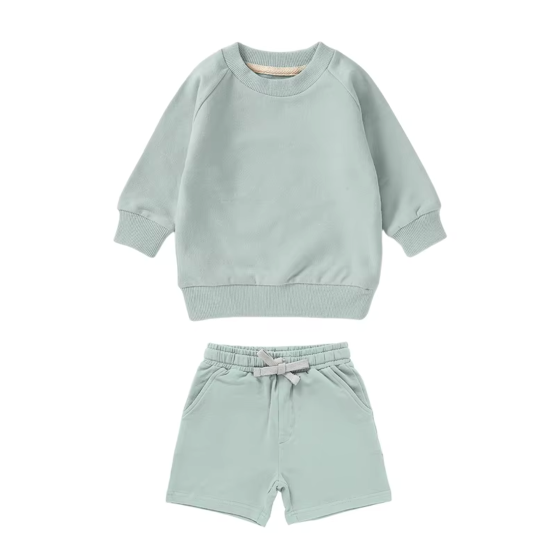 Pullover & Shorts Organic Cotton Set