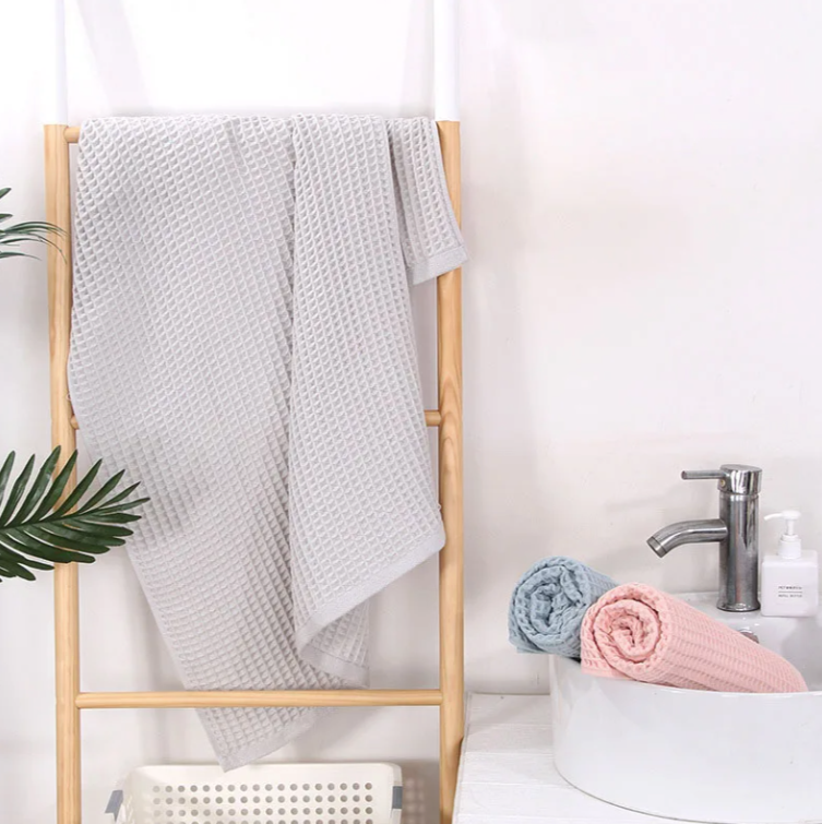 Waffle Absorbent Organic Towel