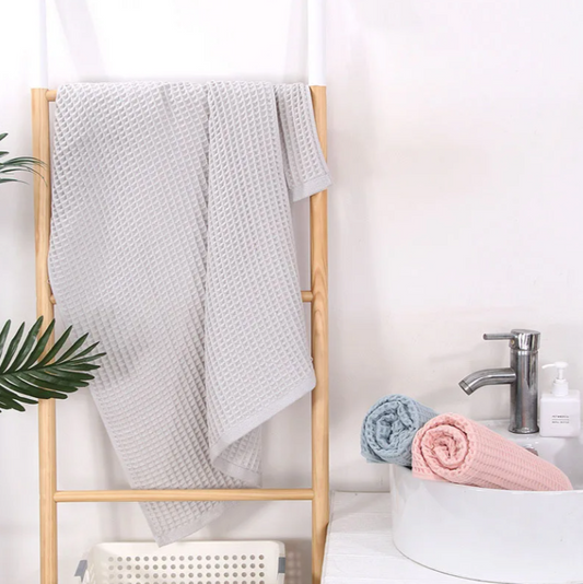 Waffle Absorbent Organic Towel