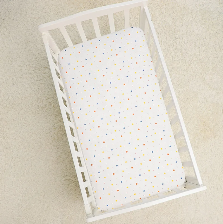 Baby Crib Bedding Sheet Organic Cotton Muslin