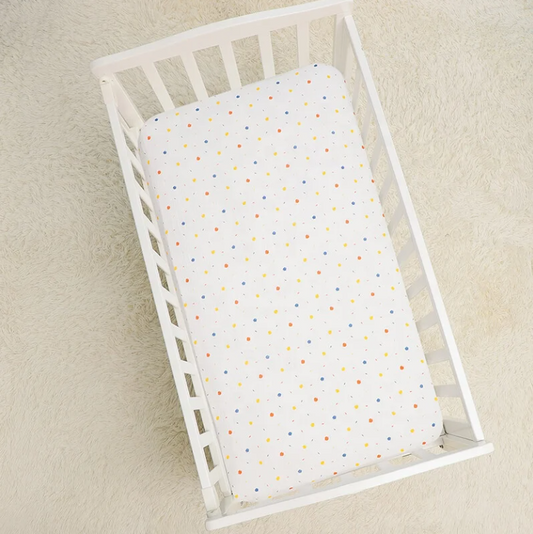 Baby Crib Bedding Sheet Organic Cotton Muslin