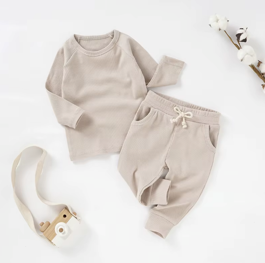 Raglan Sleeve Organic Pyjama Set