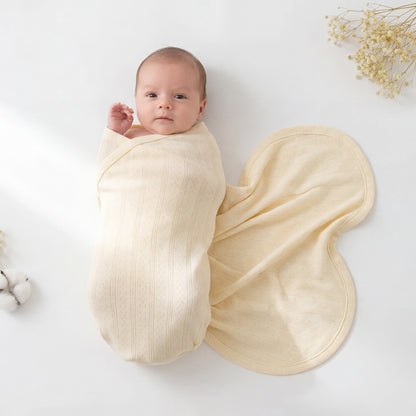 Pointelle Swaddle - Oat