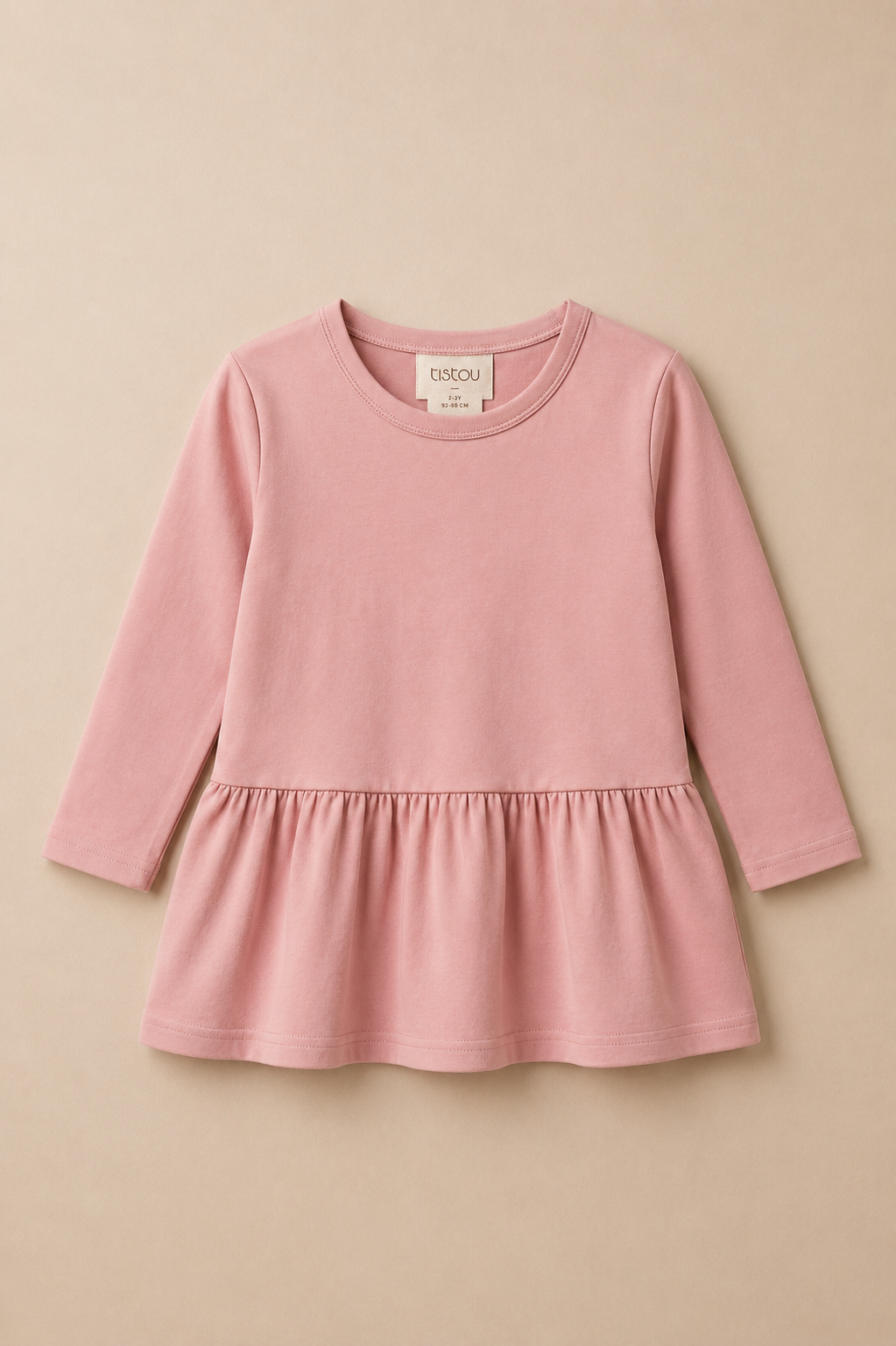 Ruffle Hem Dress- Petal